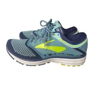 Brooks Revel 3 Womens‎ Running Shoes Size 7 Blue/Green Sneakers Athletic Sports